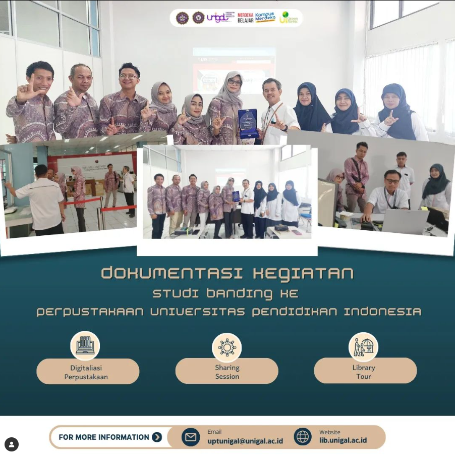  Studi Banding ke Perpustakaan Universitas Pendidikan Indonesia